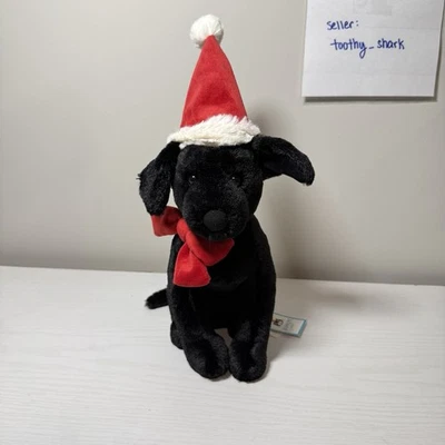 Jellycat Winter Warmer Pippa Black Labrador BNWT - Retired Rare - Fast Ship US - Image 1 of 4