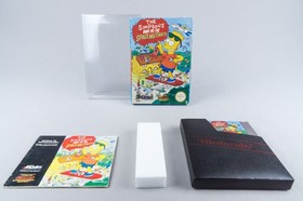 Nintendo NES *The Simpsons: Bart vs. The Space Mutants* OVP CIB PAL B Q5-FRG-1 +