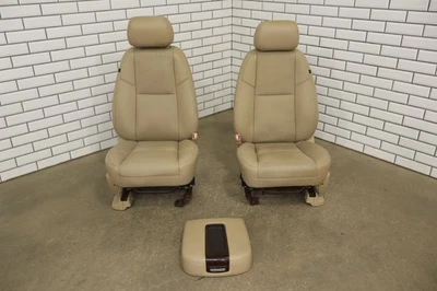 12-14 GMC Yukon Denali Heated/Ventilated Cashmere Leather Front Seats 68K OEM Foto 1 de 4