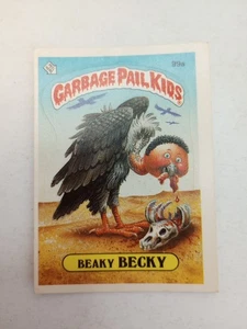 Adesivo vintage Garbage Pail Kids Beaky Becky 99a trading card 1986 - Foto 1 di 2