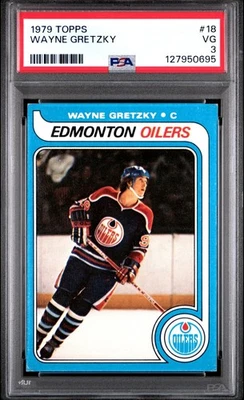 Wayne Gretzky Rookie 1979 Topps #18 - PSA 3 en muy buena condición nuevo losa recién graduado radiocontrol centrado Foto 1 de 2