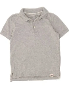GAP Boys Polo Shirt 4-5 Years Grey Cotton AU03 - Picture 1 of 3