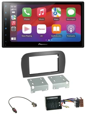 Pioneer DAB USB MP3 Bluetooth 2DIN Autoradio für Mercedes SL-Klasse R230 2006-20 - Bild 1 von 4