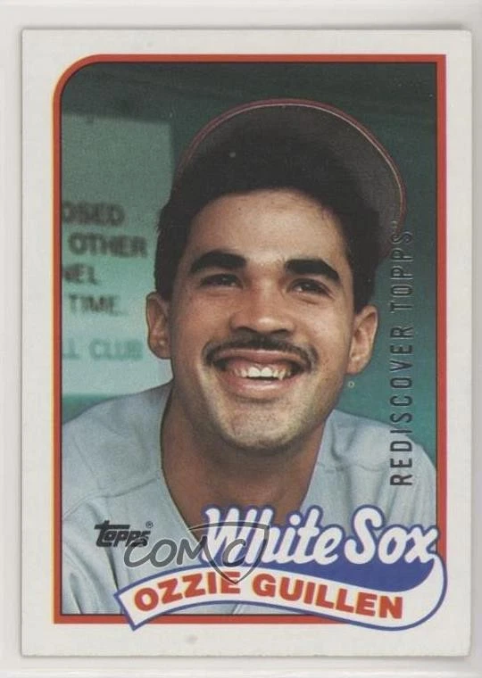 2017 Topps Rediscover Topps Buybacks Silver Ozzie Guillen #1989-195 - Image 1 of 2