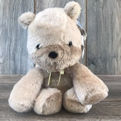 Carters Child of Mine Plush Brown Teddy Bear Giggling Plush Animal Toy 9 in - Image 1 of 4