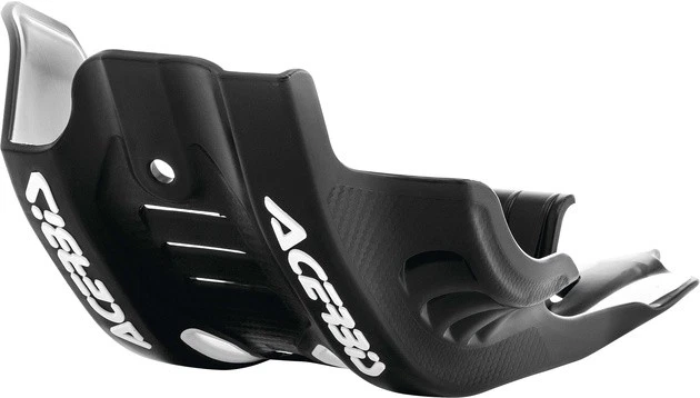 Acerbis Skid Plate with Linkage Guard Black/White Husqvarna FE 501 2020-2023 - Image 1 of 1