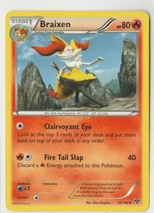 Pokémon Braixen XY 25/146 EN 2014 5ban Graphics - Picture 1 of 2
