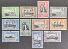 St. Lucia 1936, 11x Stamps Used 