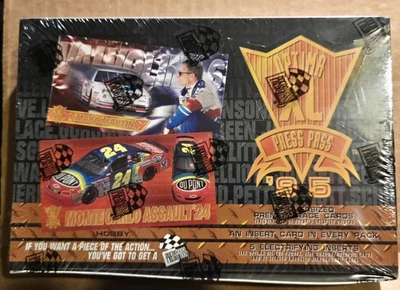 Press Pass Optima XL 1995 Hobby Box Nascar Racing Jeff Gordon Foto 1 de 4