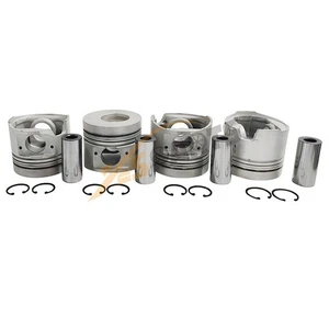 4-cylinder 4HF1 piston For Isuzu Engine Truck Excavator Forklift NKR NPR 4.3L - Picture 1 of 8