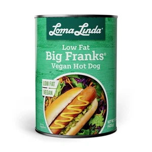 Loma Linda fettarme Big Franks (15 Unzen) Pflanzlich - Vegan - Bild 1 von 13