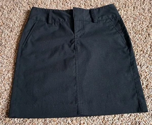 TOMMY HILFIGER Women's/Juniors Size 5 Black Skirt With Pockets Polyester Rayon - Picture 1 of 4