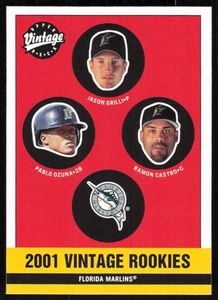 2001 Upper Deck Vintage #364 Jason Grilli / Pablo Ozuna FREE SHIPPING - Picture 1 of 2