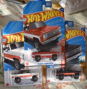 2025 Hot Wheels '75 Chevy Blazer Custom Lot of 3 NEW - Picture 1 of 8