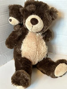 Osos de peluche Gund I Love Hanging With You 9" 6" conectados papá y bebé - Imagen 1 de 13