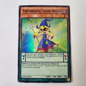 Performapal Trump Witch - FUEN-EN048 - NM/VLP - Super Rare - 1st ed - Yugioh - Picture 1 of 2