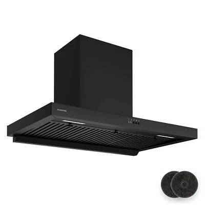 KLARSTEIN Campana extractora 90 cm campana de pared modo Boost 721 m³/h LED acero inoxidable, salida/circulación de aire