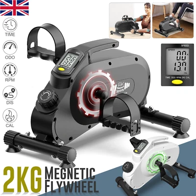 Mini Exercise Bike Portable Pedal Arm Leg Foot Cycle Pedal Exerciser Trainer - Image 1 of 4