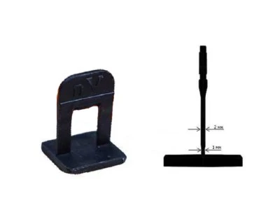 Tile Leveling System 500 Pieces 2mm Wedges "SVP-noVa" Top Price! - Image 1 of 4