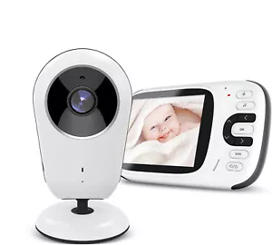Babyphone mit Kamera Kabellos VOX App Bildschirm & 3,2 Zoll LCD Nachtsicht-Video - Bild 1 von 20