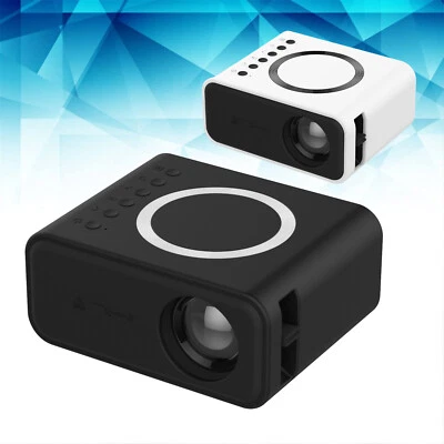 Projector 3000Lumens 1080P 3D LED Mini WiFi Video Home Theater Cinema - Image 1 of 4