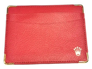 ROLEX Burgundy Document Holder 101.60.34 - Picture 1 of 4