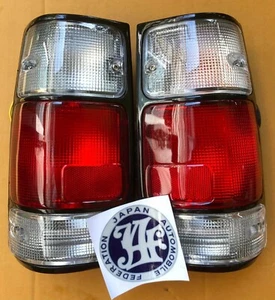 fit Isuzu Holden TF TFR Rodeo 91 - 96 Pair black x red Tail Lamp Lights R+L - Picture 1 of 7