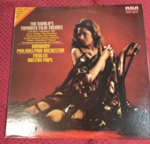 Rare LP - Fiedler, Boston Pops Ormandy "The World's Favorite Film Themes" EX - Foto 1 di 6