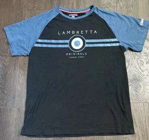 Lambretta Retro Target Raglan T-Shirt Size XL - Picture 1 of 6