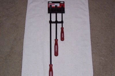 CRAFTSMAN 3 piezas Juego de barras de palanca curvas grandes (12", 17" y 25") óxido negro 10987 NUEVO Foto 1 de 3