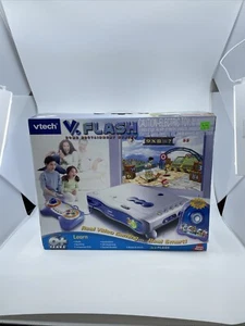NEW VTech V.FLASH Home Edutainment System With Jumping Bean Game Model 80-70000 - Picture 1 of 11