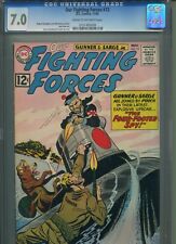 1962 Our Fighting Forces #72 CGC 7.0 COW Pages