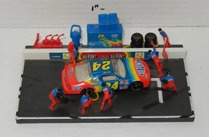 NASCAR 1998 Hasbro Winner's Circle Nascar Jeff Gordon #24 Pit Row Series Pepsi - Picture 1 of 2