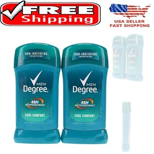 Cool Comfort Men's Anti-Perspirant Gel - 48-Hour Protection Pack of 2 - Picture 1 of 10