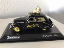 Peugeot j7 Transporter michelin PNEU x azul 1:43 Ixo//Altaya maqueta de coche