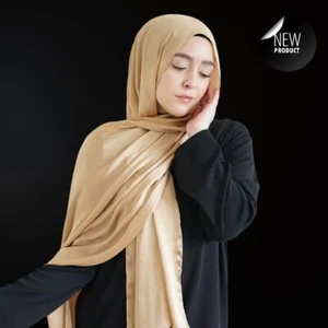 Hijab Crincle Krepp Shiny - Gold - Fresia Scarf - Bild 1 von 1