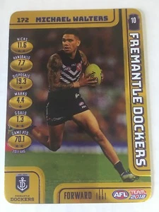 2018 Teamcoach Gold (Code Unused) (172) Michael WALTERS Fremantle - Picture 1 of 1