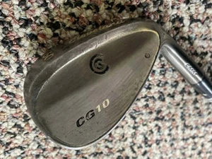Cleveland CG10 60° Lob Wedge Dynamic Gold Wedge Flex Shaft Lamkin Crossline Grip - Picture 1 of 9