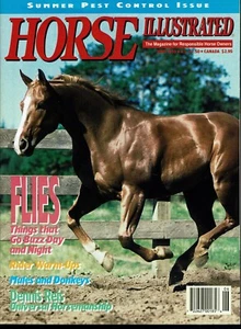 Horse Illustrated Summer Pest Control Issue Jun 1993 Flies Warm-Ups Bedding Worm - Picture 1 of 1