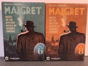 MAIGRET TV Series Sets 6 and 8 DVD Lot - Picture 1 of 9