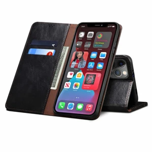 Flip Wallet Leather Stand Case Magnetic Cover For Apple iPhone Models - Picture 1 of 33