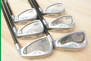 Used HONMA BERES MG702 Irons #7-PW/AW ARMRQ B49 Flex:R - Picture 1 of 10