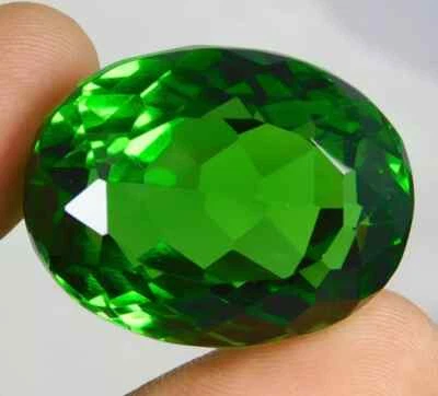 1000 Ct Natural Topaz Brazilian Green Oval Shape Certified Rare Loose Gemstone - Image 1 of 4