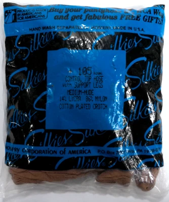 1 x Silkies Medium NUDE 105 Manguera Superior de Control con Patas de Soporte Hecha en EE. UU. De Colección Foto 1 de 2