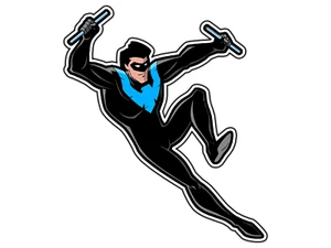 Nightwing #1 Comic Aufkleber Wasserdicht Vinyl Decal Gestanzt Auto Laptop - Bild 1 von 1