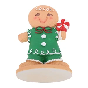 (Boy Candy)Gingerbread Kids Tabletop Figures Creativity Cute Christmas - Picture 1 of 24