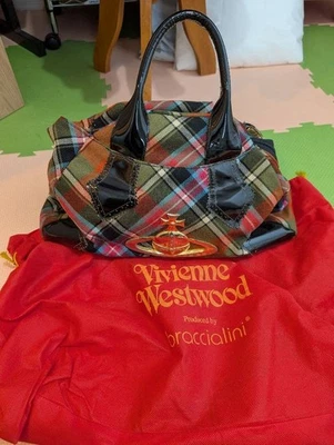 Rare Vivienne Westwood Plaid Yasmin Bag - Image 1 of 4