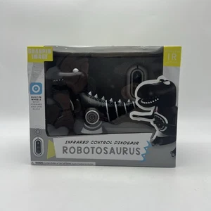 Sharper Image Infrared Control Black Dinosaur Robotosaurus Move and Spin - Picture 1 of 5