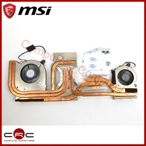 MSI GF66 12UE (MS-1583) Disipador & Ventiladores Heatsink & Fans E32-2501230-F05 - Imagen 1 de 7