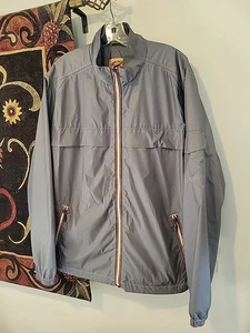 Tommy Bahama Relax Jacket Men's Large Full Zip Polyester Lightweight Lined Nice - Picture 1 of 21